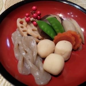 我が家の手作りお節♪お煮しめ・筑前煮♥